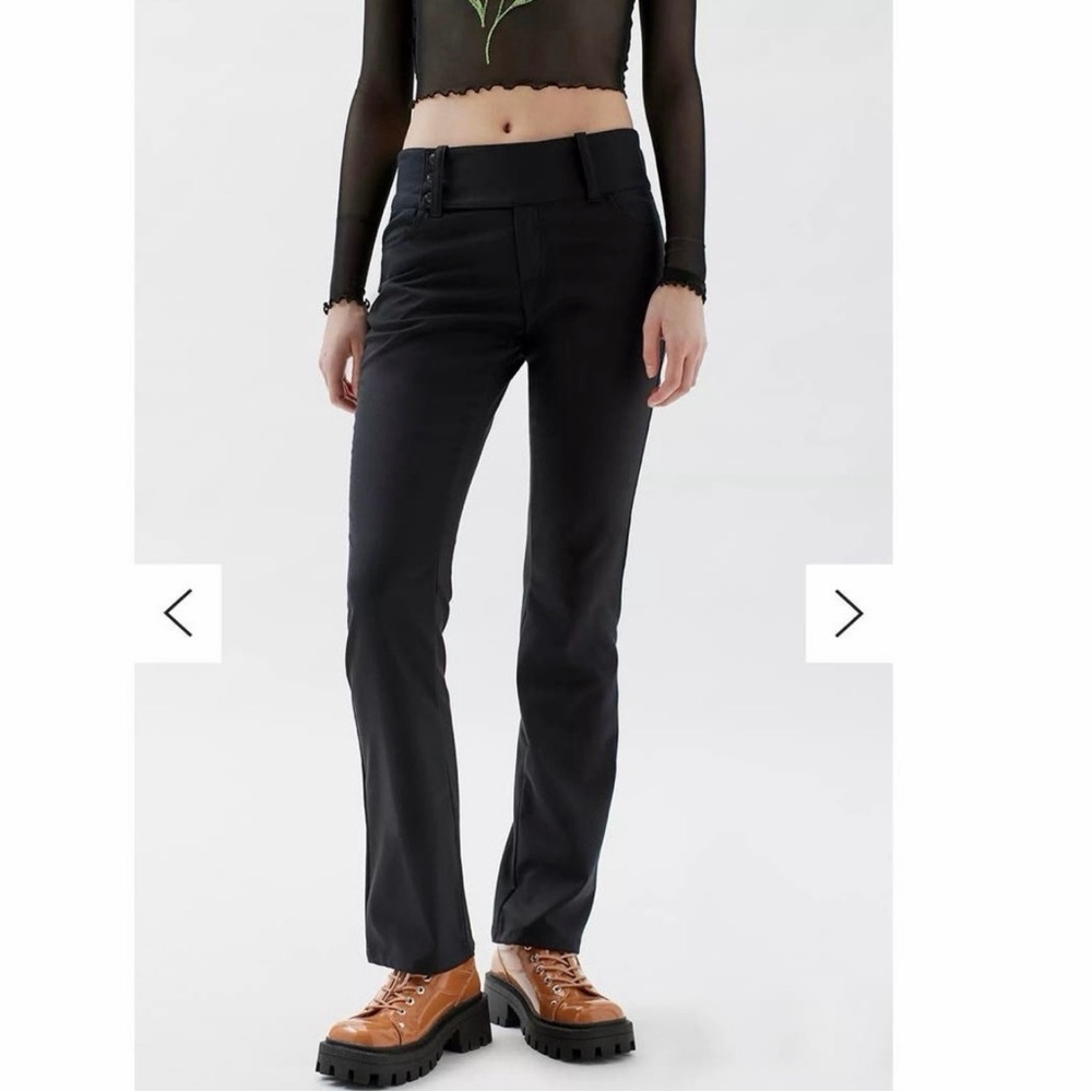 Urban Outfitters Black Straight Leg Pants